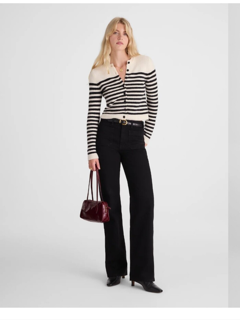 J Crew The Cleo Straight Jean NX987 NWT Size 25 Black